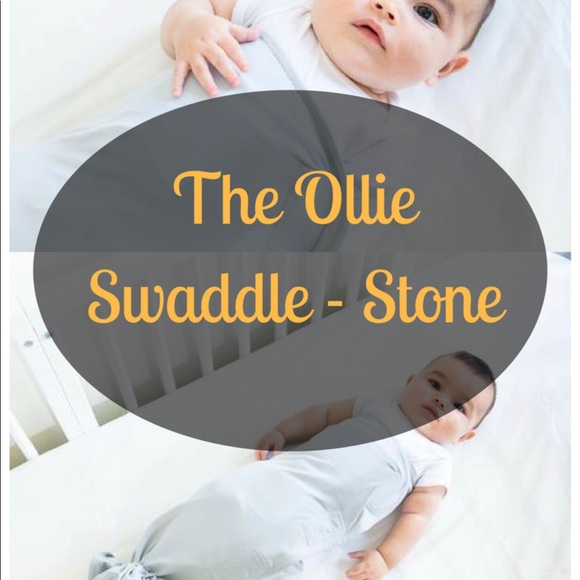 ollie swaddle stone